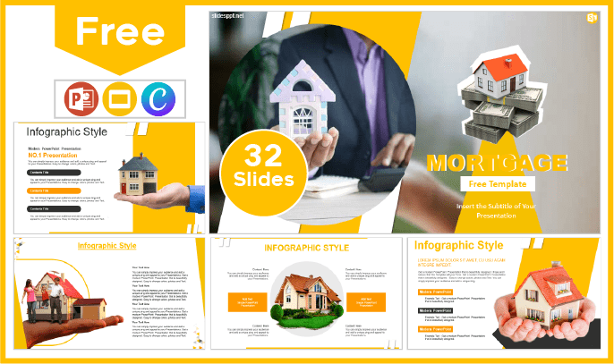 Free Mortgage Template for PowerPoint and Google Slides.