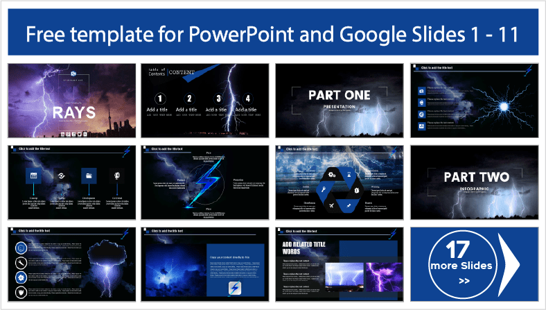 Lightning Templates for free download in PowerPoint and Google Slides themes.