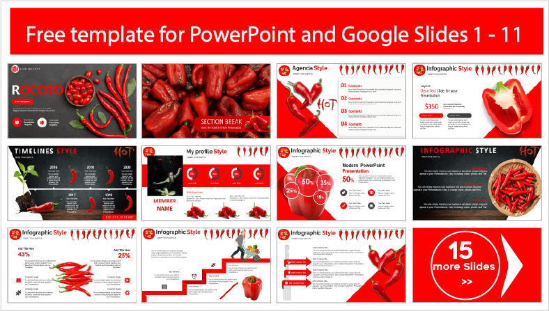 Descargar gratis plantillas de capsicum pubescens para PowerPoint y temas Google Slides.