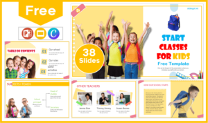 Children's Back to School Template - PowerPoint Templates and Google Slides