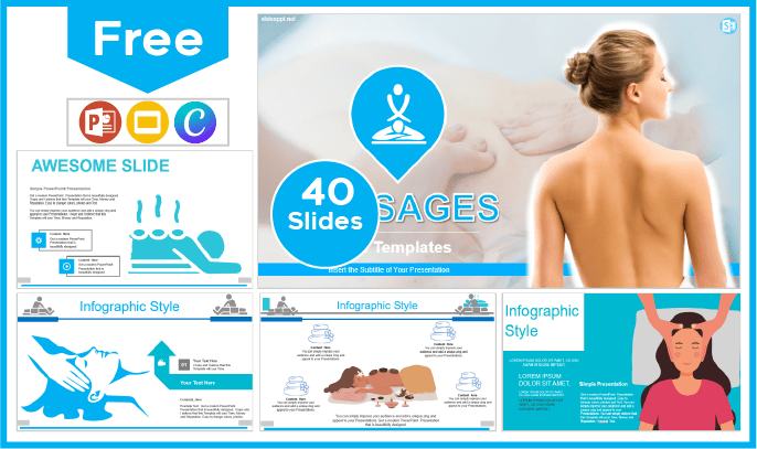 Free Relaxing Massage Template for PowerPoint and Google Slides.