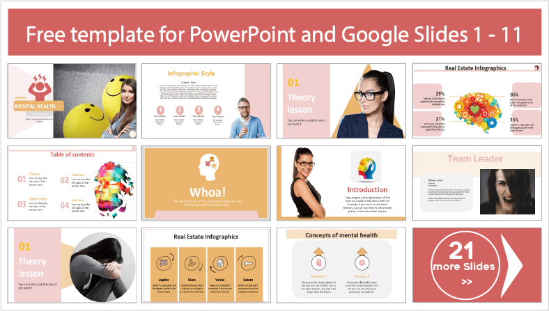 Descargar gratis plantillas de Salud Mental para PowerPoint y temas Google Slides.