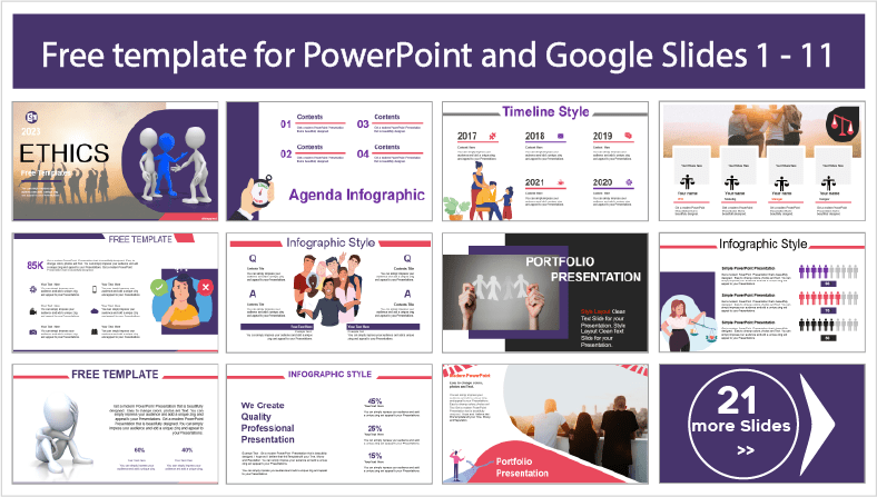Descargar gratis plantillas de Ética y Moral para PowerPoint y temas Google Slides.