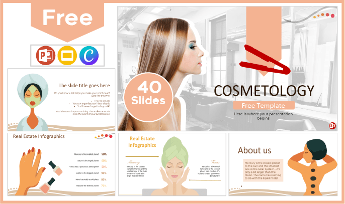 Free Cosmetology Template for PowerPoint and Google Slides.
