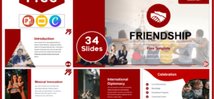 Free Friendship Template for PowerPoint and Google Slides.