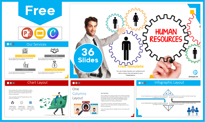 Free Human Resources Template for PowerPoint and Google Slides.