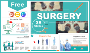 Free Medical Surgeon Template for PowerPoint and Google Slides.