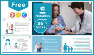 Free Pediatrics Template for PowerPoint and Google Slides.