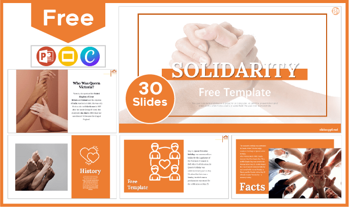 Modèle gratuit de Solidarité pour PowerPoint et Google Slides.