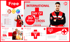 Free World Red Cross Day Template for PowerPoint and Google Slides.