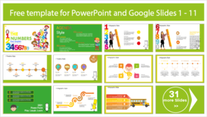 Numbers Template - PowerPoint Templates and Google Slides