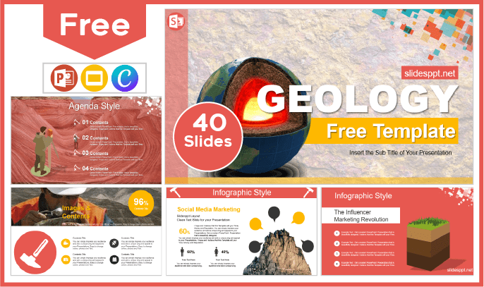 Free Geology Template for PowerPoint and Google Slides.