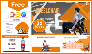 Wheelchair Template - PowerPoint Templates and Google Slides