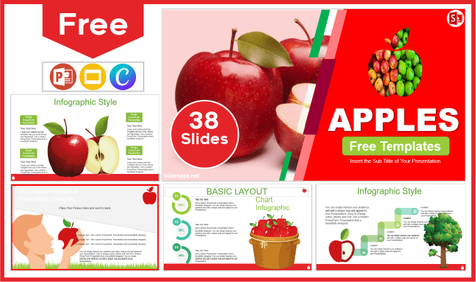 Free Apples Template for PowerPoint and Google Slides.
