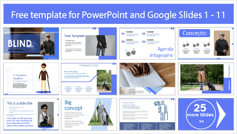 Blind Templates for free download in PowerPoint and Google Slides themes.