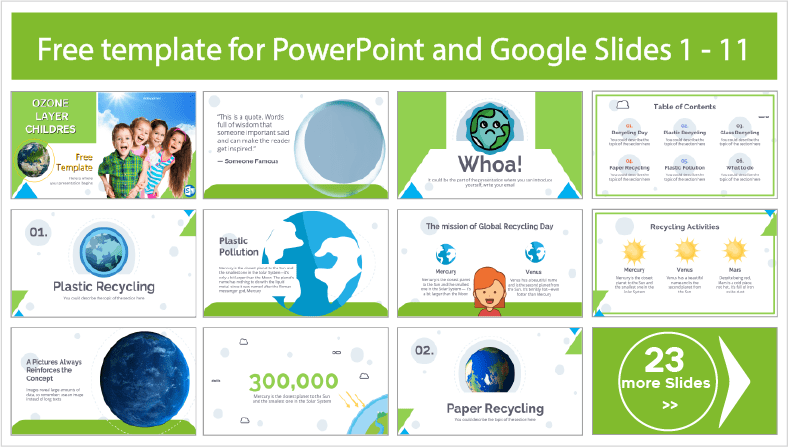 Laden Sie kostenlose Ozonschicht Kinder PowerPoint Vorlagen und Google Slides Themen herunter.