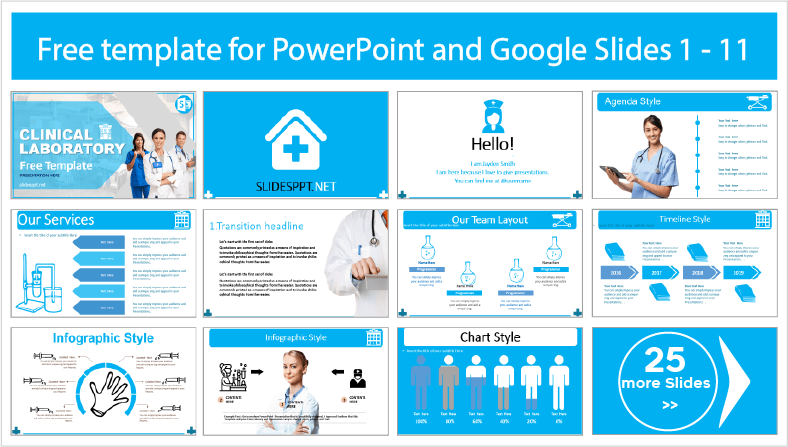 Clinical Laboratory Templates for free download in PowerPoint and Google Slides themes.