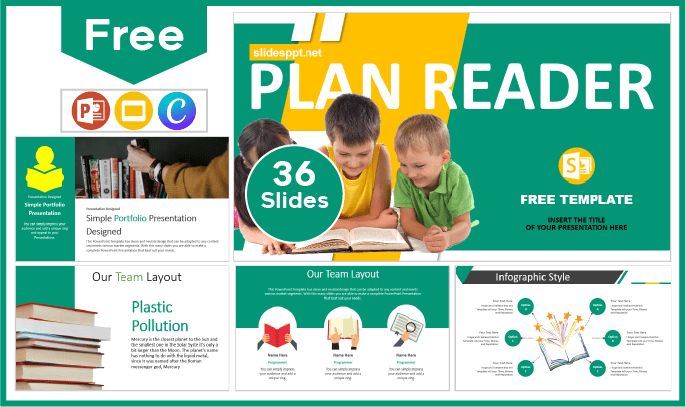 Free Reader Plan Template for PowerPoint and Google Slides.