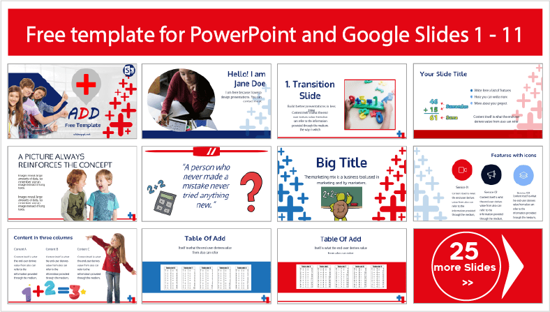 Laden Sie kostenlose Summenvorlagen für PowerPoint- und Google Slides-Themen herunter.