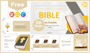 Free Bible Template for PowerPoint and Google Slides.