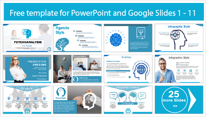 Téléchargez gratuitement des modèles PowerPoint et des thèmes Google Slides pour Psychanalyse.