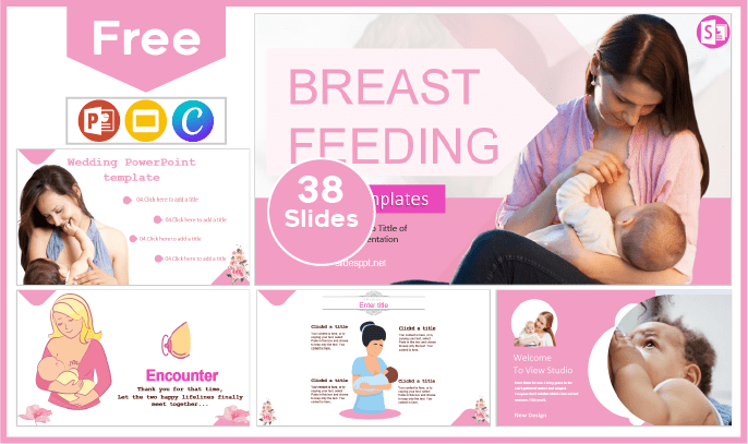 Free Breastfeeding Template for PowerPoint and Google Slides.