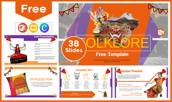 Free Folklore Template for PowerPoint and Google Slides.