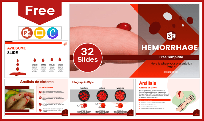 Free Hemorrhage Template for PowerPoint and Google Slides.