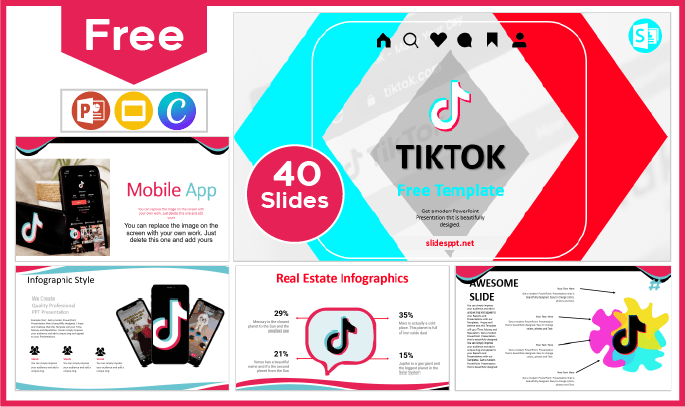 TikTok Template PowerPoint Templates And Google Slides