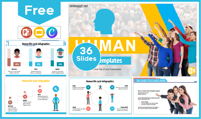 Free Humanity Template for PowerPoint and Google Slides.