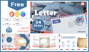 Free Letter Template for PowerPoint and Google Slides.