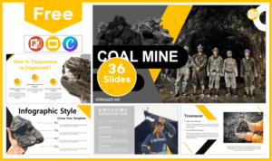 Free Coal Mining Template for PowerPoint and Google Slides.