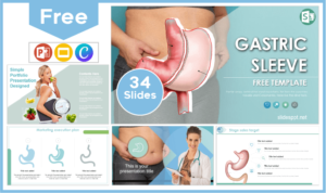 Free Gastric Sleeve Template for PowerPoint and Google Slides.