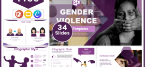 Free Physical Violence Template for PowerPoint and Google Slides.
