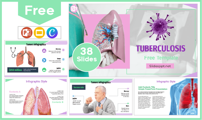 Free Tuberculosis Template for PowerPoint and Google Slides.