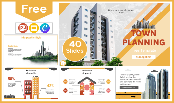 Free Urban Planning Template for PowerPoint and Google Slides.