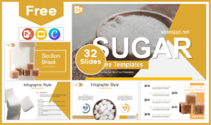 Free Sugar Template for PowerPoint and Google Slides.