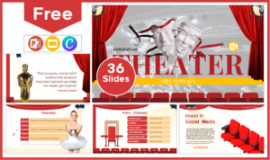 Free Theater Template for PowerPoint and Google Slides.