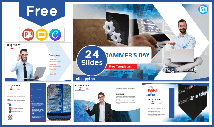 Free Developer's Day Template for PowerPoint and Google Slides.