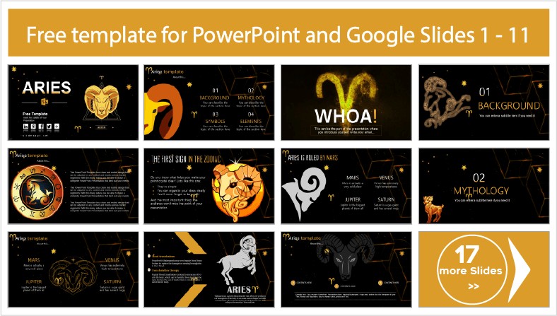 Aries template to download for free in PowerPoint and Google Slides themes.