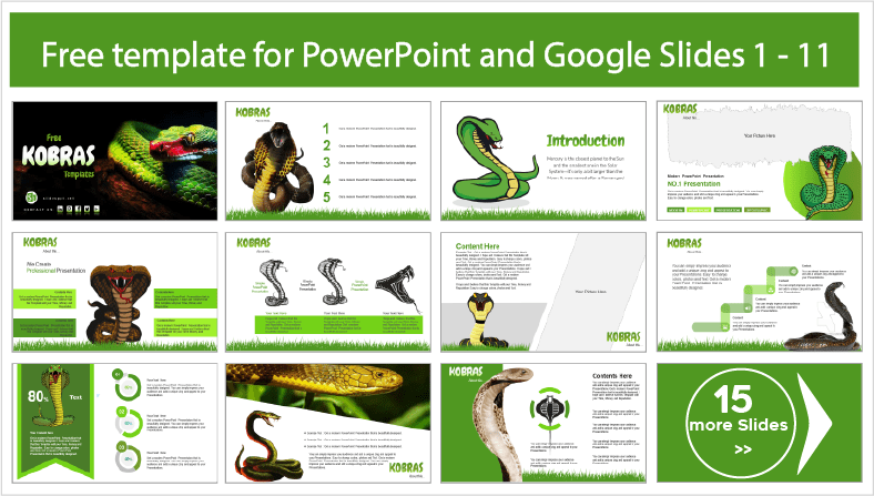 Modèle de Cobras - Modèles pour PowerPoint et Google Slides