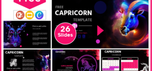 Free Capricorn Template for PowerPoint and Google Slides