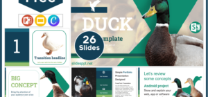 Free Duck Template for PowerPoint and Google Slides