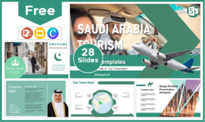 Free Saudi Arabia Tourism Template for PowerPoint and Google Slides