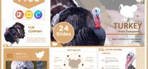 Free Turkey Template for PowerPoint and Google Slides