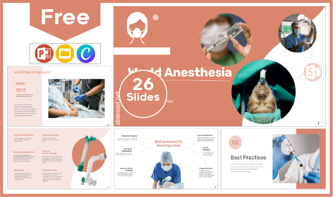Free World Anesthesia Day Template for PowerPoint and Google Slides