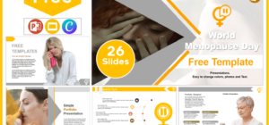 Free World Menopause Day Template for PowerPoint and Google Slides