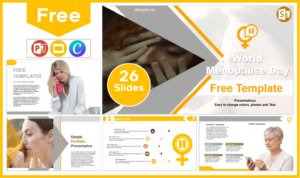 Free World Menopause Day Template for PowerPoint and Google Slides
