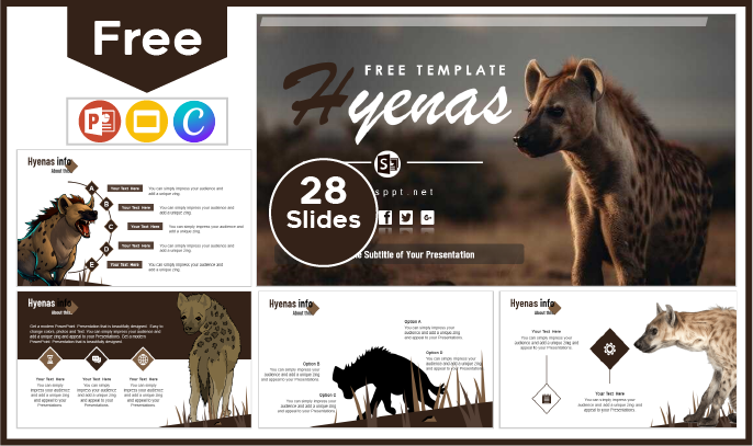 Free Hyenas Template for PowerPoint and Google Slides