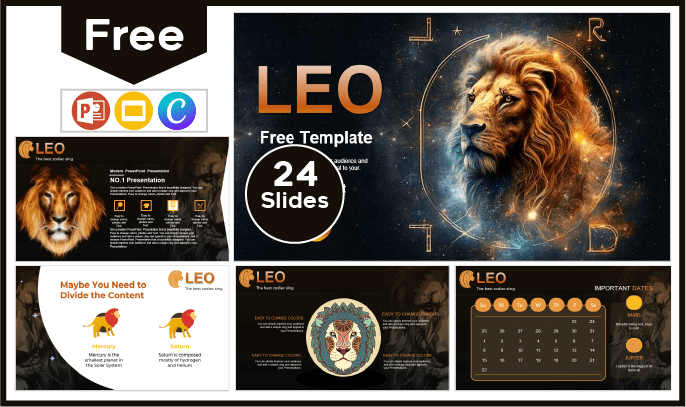 Modèle Leo gratuit pour PowerPoint et Google Slides.